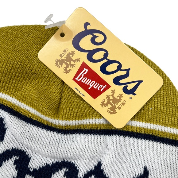 NWT Coors Banquet Cuffed Knit Beanie - Picture 5 of 8
